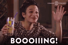 Booing Drink GIF - Booing Drink Smile GIFs