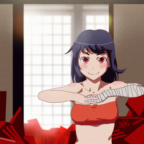 sexy anime girls dance hot