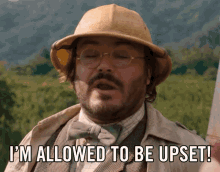 Upset Allowed To Be Upset GIF - Upset Allowed To Be Upset Jack Black GIFs