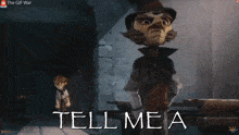 a screenshot of a video game called the gif war shows a cartoon character and the word permission