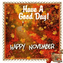 Happy November GIF - Happy November GIFs