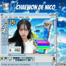 Chaewon De Nico GIF - Chaewon De Nico GIFs