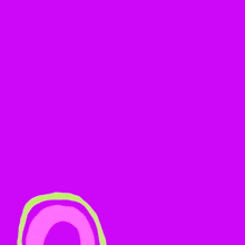 arabic writing on a purple background with a green circle in the middle