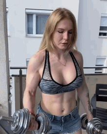 Ruth Biceps GIF - Ruth Biceps Workout GIFs