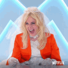 lady dynamite crazy ahh wow excited