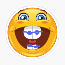 Uh oh!!!!!!  Emoticon, Scared face, Funny emoticons