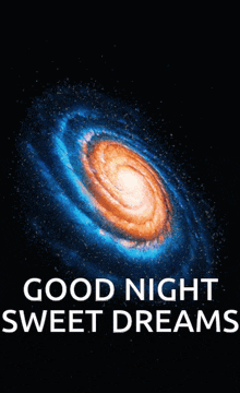 Good Night Sweet Dreams GIF - Good Night Sweet Dreams Galaxy GIFs