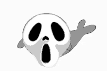 ghostface whale crypto ghost scary
