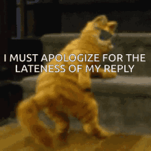 Cat Late Reply GIF - Cat Late Reply Apologize GIFs