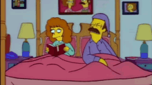 Ned Flanders Maude Flanders GIF - Ned Flanders Maude Flanders Ann Landers GIFs