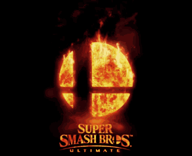 Fire smash ball!!  Super smash bros logo, Super smash bros