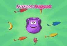 Dora The Explorer Backpack Backpack Backpack GIF - Dora Dora The Explorer Backpack GIFs