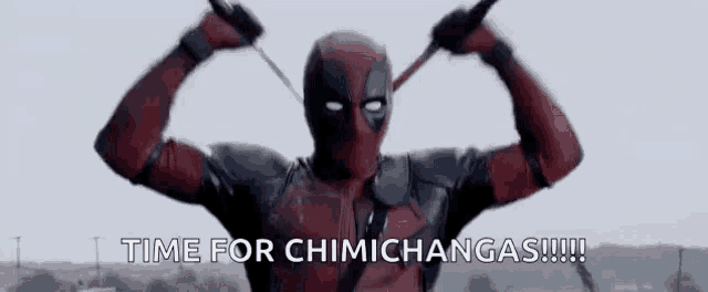 Deadpool loves chimichangas by farrellart on DeviantArt