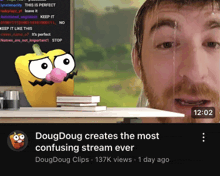 dougdoug creates the most confusing stream ever and has 137k views 1 day ago