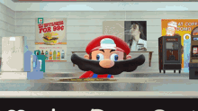 Smg4 Mario GIF - Smg4 Mario Cashier GIFs
