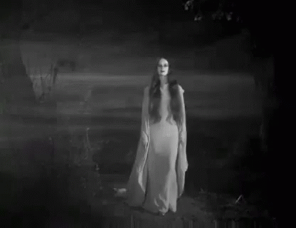 Ghost White Lady GIF - Ghost White Lady Halloween GIFs