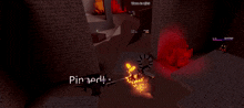 a screenshot of a video game shows a monster with a weak level