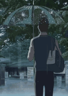 rainy raniemar alone umbrella