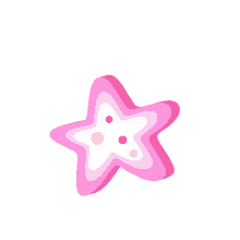 star molang christmas star pink star christmast tree topper