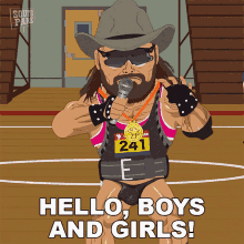 Hello Boys And Girls Heather Swanson GIF - Hello Boys And Girls Heather Swanson South Park GIFs