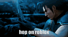 Hop On Roblox Roblox GIF - Hop On Roblox Roblox Angeal Hewley GIFs