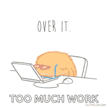 Over It Give Up GIF - Over It Give Up So Tired GIFs