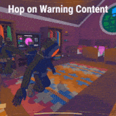 Hop On Warning Content Warning Content GIF - Hop On Warning Content Warning Content Hop On GIFs