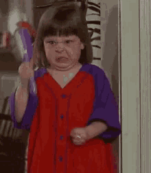 Angry Little Girl Annoyed GIF