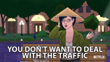 You Dont Want To Deal With The Traffic Traffic GIF - You Dont Want To Deal With The Traffic Traffic Driving GIFs