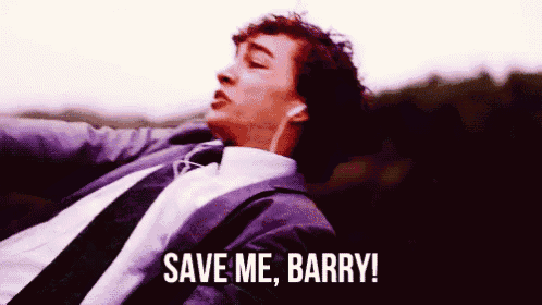 Save me, Barry!