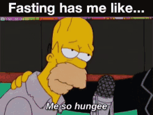 Fasting Hungry GIF - Fasting Hungry Simpsons GIFs