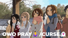 Owo Pray GIF - Owo Pray Curse GIFs