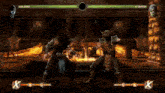 sub zero and scorpion are playing a video game