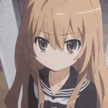 anime girl blush blushing shy