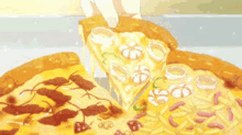 Satisfying Anime Food Anime Delicious Pizza GIF - Satisfying Anime Food Anime Delicious Pizza GIFs