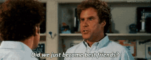 He Knows How To Handle Social Situations. GIF - Will Ferrell Bff Best GIFs