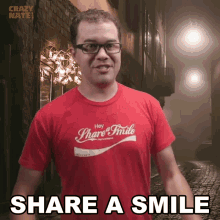 Share A Smile Crazy Nate GIF - Share A Smile Crazy Nate Spread Positivity GIFs