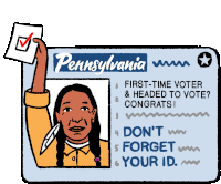 Vote Pa Election Sticker - Vote Pa Election Election Season Stickers