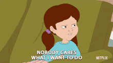 Nobody Cares What I Want To Do Maureen Murphy GIF