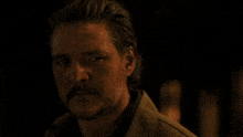 a man says because i love you in a dark room