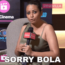 Sorry Bola Aaliya Siddiqui GIF - Sorry Bola Aaliya Siddiqui Pinkvilla GIFs