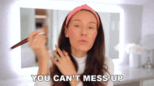 You Cant Mess Up Shea Whitney GIF - You Cant Mess Up Shea Whitney You Cant Ruin It GIFs