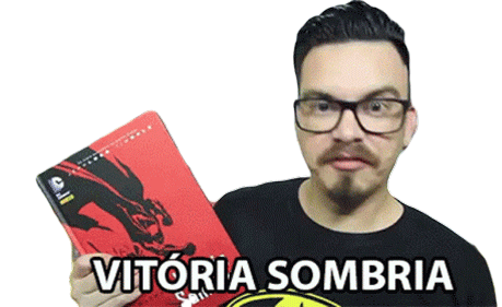 Vitoria Sombria Rino Felix Sticker - Vitoria Sombria Rino Felix Book Stickers