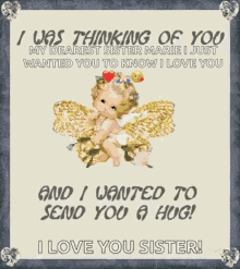 Thinking Of You I Love My Sister GIF - Thinking Of You I Love My Sister Sister Love GIFs