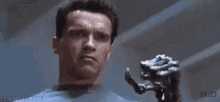 Arnold Schwarzenegger Terminator GIF - Arnold Schwarzenegger Terminator Fuck You GIFs