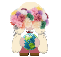 Gnome Mother Earth Sticker - Gnome Mother Earth Stickers