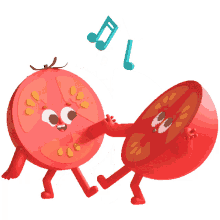 the other half tomato dance music couple