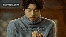 I'M On The Verge Of Beinga Nervous Wreck Right Now.Gif GIF - I'M On The Verge Of Beinga Nervous Wreck Right Now Goblin: The-lonely-and-great-god Goblin GIFs