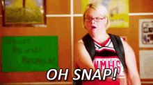 Oh Snap GIF - Ohsnap Glee GIFs