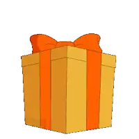 a cardboard box with balloons inside of it